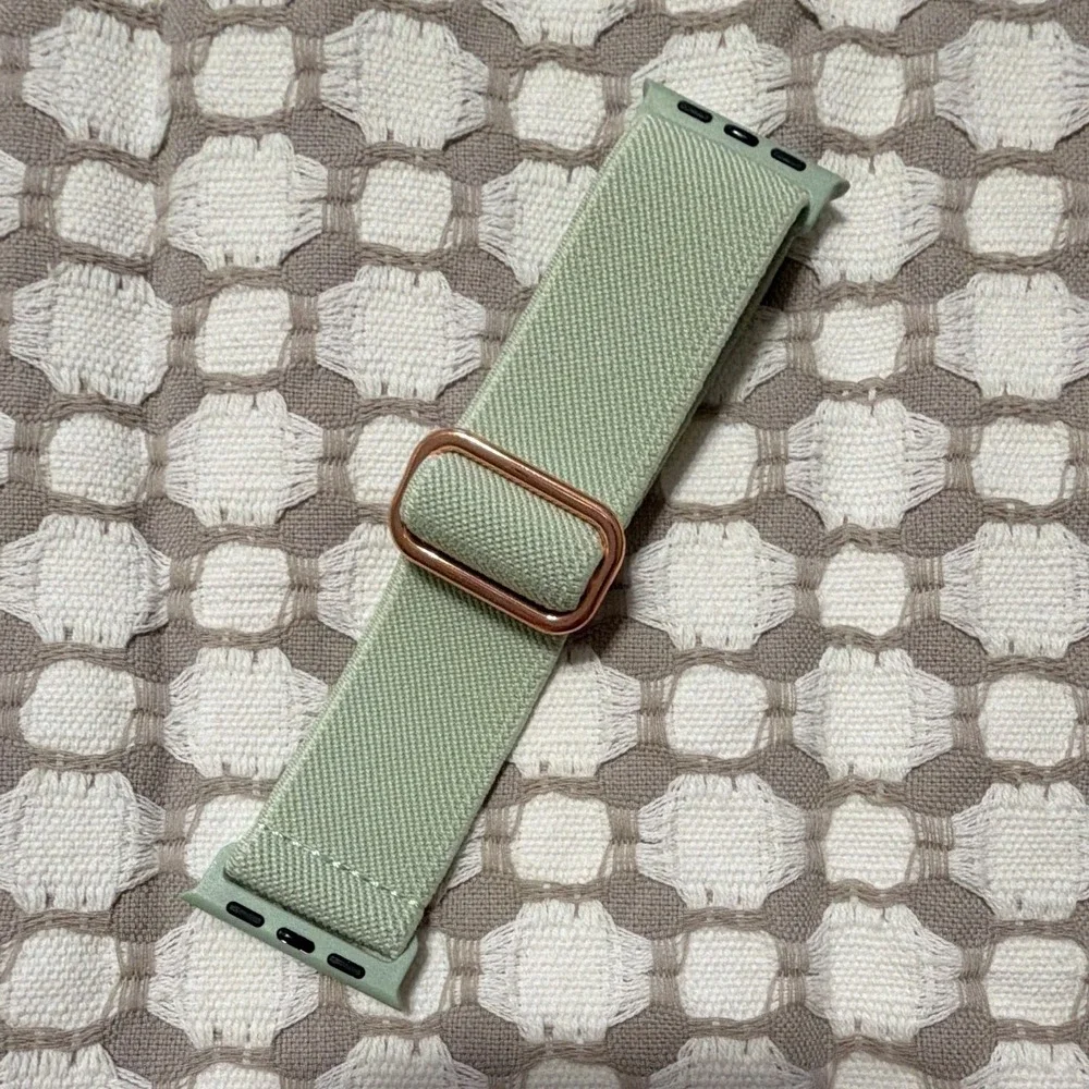 3-Pack Nylon Loop Bands‎ for Apple Watch 38/40/41mm Blue Green Pink New